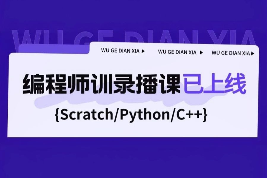 编程师训录播课
